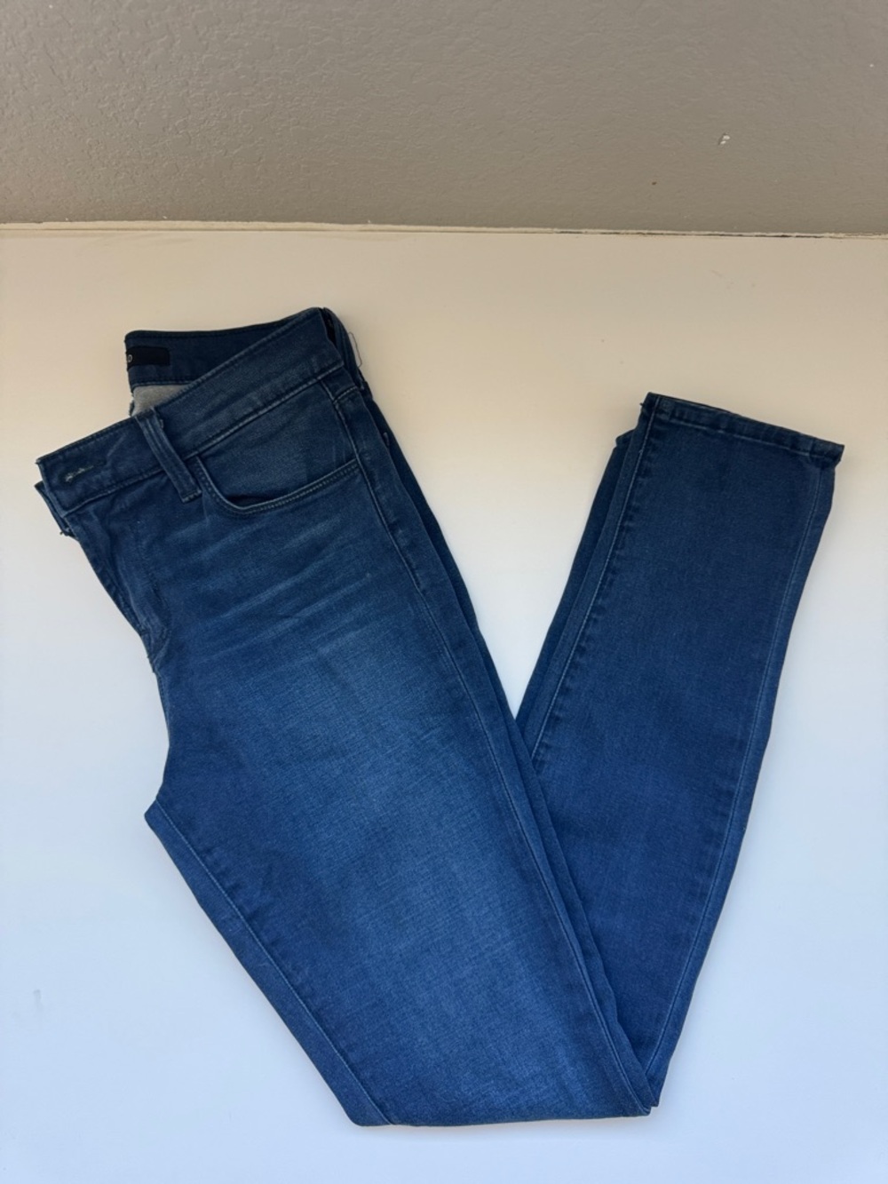 J Brand Women's Skinny Jeans in Dark Blue Wash